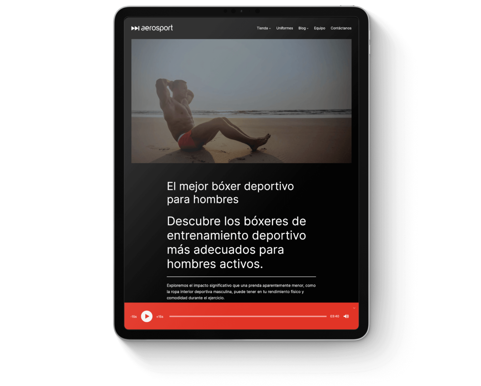 Blog deportivo de Aerosport