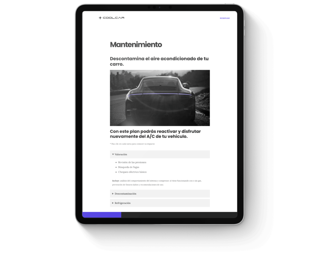 Coolcar · Soluciones