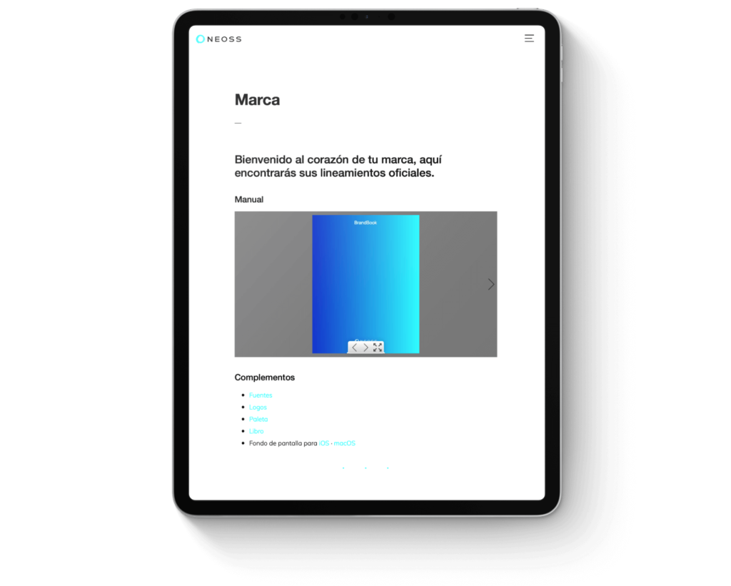 Centro de marca de Neoss